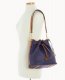 Dooney Pebble Grain Drawstring Midnight Blue ID-edQUlfFe