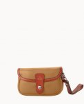 Dooney Oncour Cabriolet Flap Wristlet Tan ID-yryOx07Y