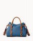 Dooney All Weather Leather 3.0 Satchel 30 Denim ID-cEolJuHB