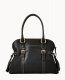 Dooney Florentine Domed Buckle Satchel Black Black ID-GTm8c1BG