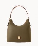 Dooney Pebble Grain Hobo Olive ID-rOYnDmxP