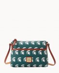 Dooney Collegiate Michigan State Ginger Crossbody MICHIGAN STATE ID-Z3A7vk4G