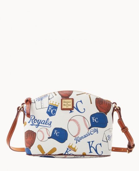 Dooney MLB Royals Suki Crossbody Med Wristlet ROYALS ID-oYajpl8d - Click Image to Close