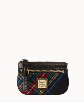 Dooney Tartan Small Coin Case Black ID-vVeYvbZ8