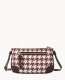 Dooney Houndstooth Slim Crossbody Brick ID-rI51TWh5