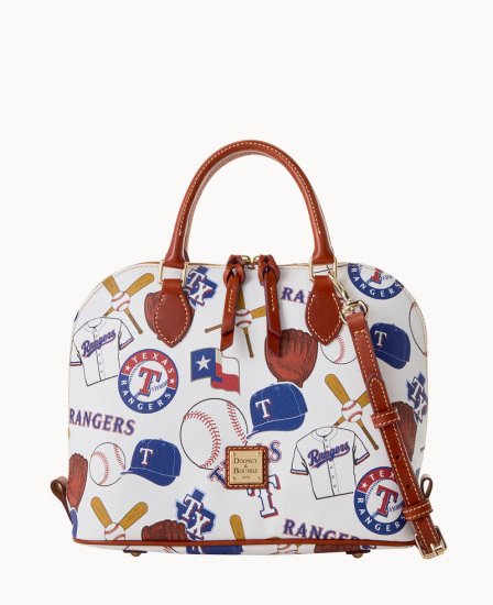 Dooney MLB Rangers Zip Zip Satchel RANGERS ID-xZd6NVdT - Click Image to Close