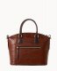 Dooney Denison Domed Satchel Cognac ID-NVUvdXbo