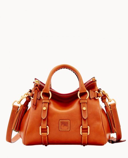 Dooney Florentine Micro Satchel Natural ID-3thGUUZc - Click Image to Close