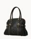 Dooney Florentine Domed Buckle Satchel Black Black ID-GTm8c1BG