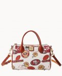 Dooney NFL 49ERS Barrel Satchel 49ERS ID-iieJKWxo