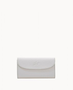 Dooney Henrys Continental Clutch White ID-JiwpdwGN