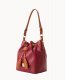 Dooney Wexford Leather Tasha Drawstring Mulberry ID-mKfLzkB2