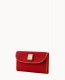 Dooney Pebble Grain Continental Clutch Red ID-0aZQWCiN