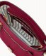 Dooney Saffiano Small Zip Crossbody Cranberry ID-pr4RHXL5