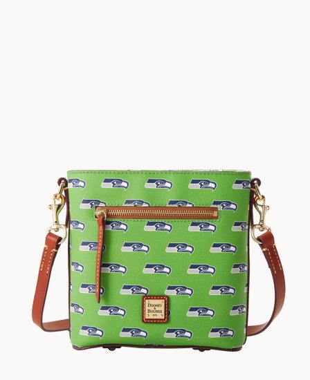 Dooney NFL Seahawks Small Zip Crossbody SEAHAWKS ID-hlGkY4ws - Click Image to Close