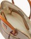 Dooney Pebble Grain Large Domed Satchel Taupe ID-S1pRTUCT