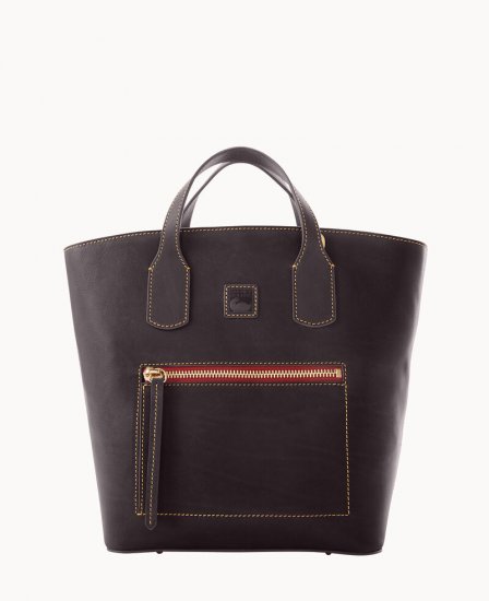 Dooney Florentine Darla Shopper Black Black ID-aw94N4K4 - Click Image to Close