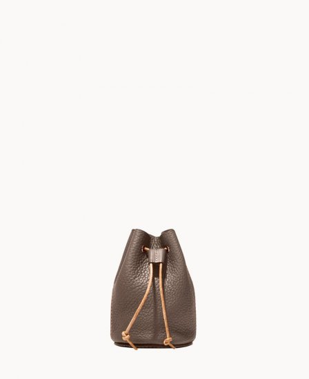 Dooney Henrys Mini Drawstring Taupe ID-oiGjCjC5 - Click Image to Close