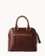 Dooney Florentine Domed Satchel Chestnut ID-7ek8nDvZ