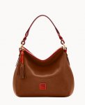 Dooney Florentine Twist Strap Hobo Chestnut ID-zjolo1zU