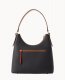 Dooney Pebble Grain Hobo Black ID-aLyFwyvb