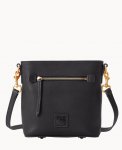 Dooney Florentine Small Zip Crossbody Black Black ID-kqW7L5O1