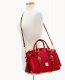 Dooney Pebble Grain Bristol Satchel Red ID-zhw4Hvyj