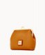 Dooney Pebble Grain Large Framed Purse Caramel ID-3t2teAxA