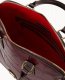 Dooney Denison Satchel Bordeaux ID-d1lcy1Jw