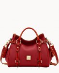 Dooney Pebble Grain Satchel Red ID-FSH0idPY