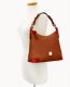 Dooney Pebble Grain Hobo Caramel ID-HbW0tbdP