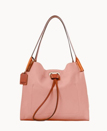 Dooney Oncour Elba Small Full Up Two Blush ID-V1AztQQJ - Click Image to Close