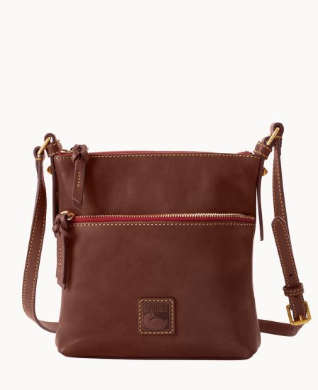 Dooney Florentine Letter Carrier Chestnut ID-BjjFQ4TZ - Click Image to Close