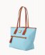 Dooney Pebble Grain Small Tote Caribbean Blue ID-HMLET3q7