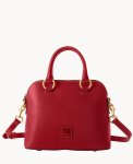 Dooney Florentine Domed Satchel Red ID-SWFL82ko