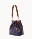 Dooney Pebble Grain Drawstring Midnight Blue ID-edQUlfFe