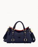 Dooney Florentine Mini Satchel Navy ID-wMCPYw3w