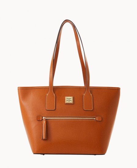 Dooney Saffiano Small Tote Natural ID-PKR2QJsE - Click Image to Close