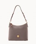 Dooney Pebble Grain Hobo Elephant ID-d3BPu0CJ