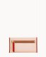 Dooney Pebble Grain Continental Clutch Blush ID-fmaSGYYX