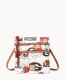 Dooney Collegiate Georgia N S Triple Zip Crossbody Georgia ID-GUpapRTz