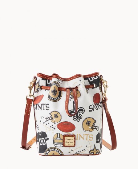 Dooney NFL Saints Small Drawstring SAINTS ID-rp1cdnFE - Click Image to Close