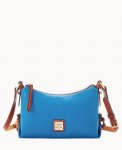 Dooney Penrose Hobo Crossbody 22 Blue ID-POb6gkzG