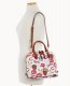 Dooney MLB Reds Zip Zip Satchel REDS ID-z92loZmz