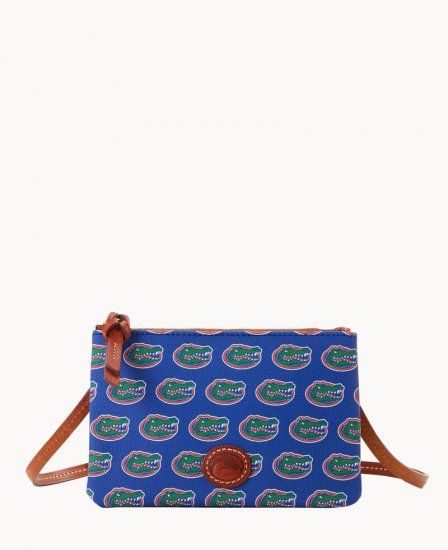 Dooney Collegiate University of Florida Top Zip Crossbody University of Florid ID-EYk22NpX - Click Image to Close