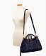 Dooney Florentine Large Satchel Navy ID-w7z5LhBL