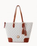 Dooney Gretta Career Tote Bone ID-wCB6Xcoc