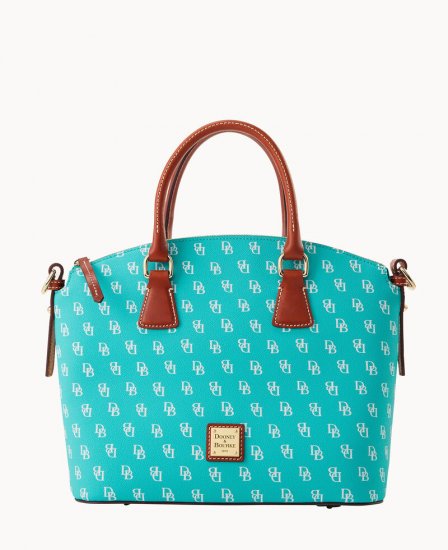 Dooney Gretta Domed Satchel Sea Foam ID-nfzsGvZo - Click Image to Close