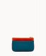 Dooney Pebble Grain Coin Case Teal ID-CgJuYJL9