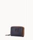 Dooney Florentine Large Zip Around Credit Card Case Navy ID-iwwGe66M